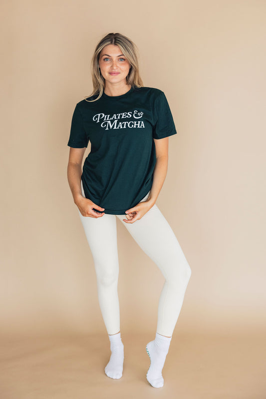 Pilates & Matcha Tee