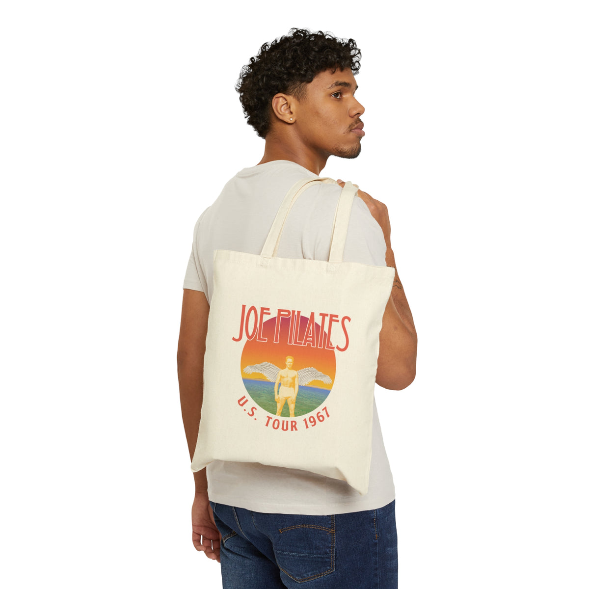 Joe Pilates Canvas Tote