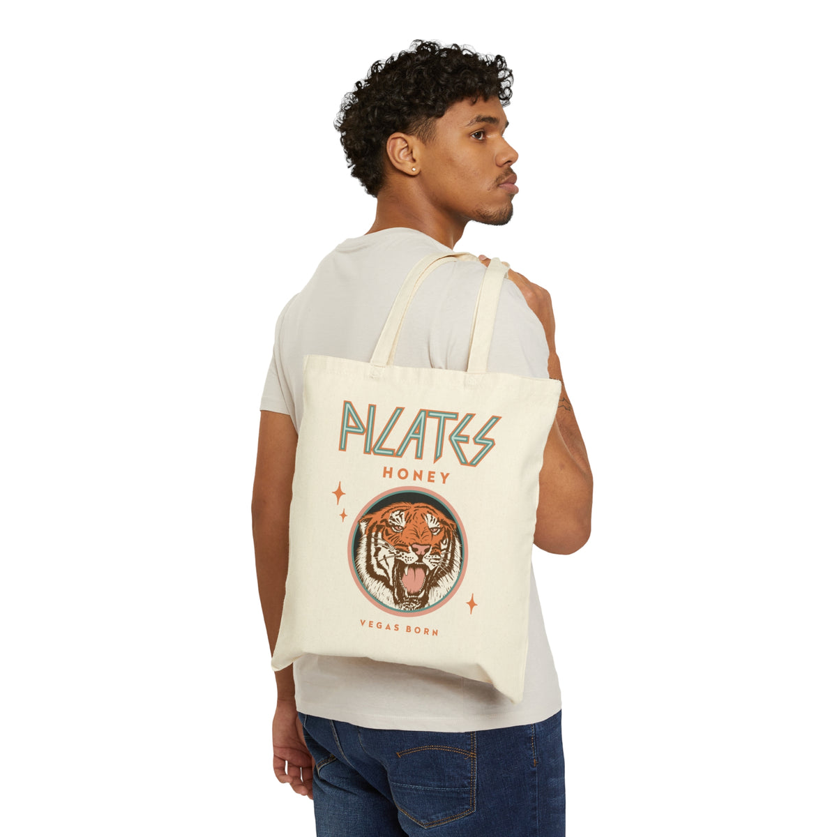 Tiger Canvas Tote