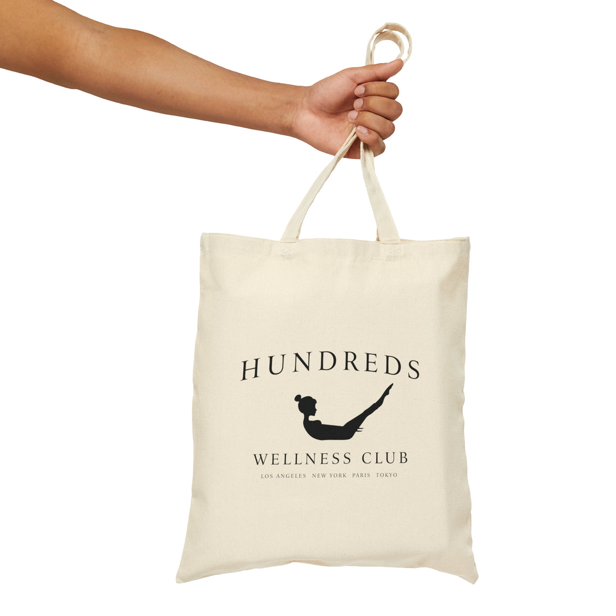 Hundreds Wellness Club Canvas Tote