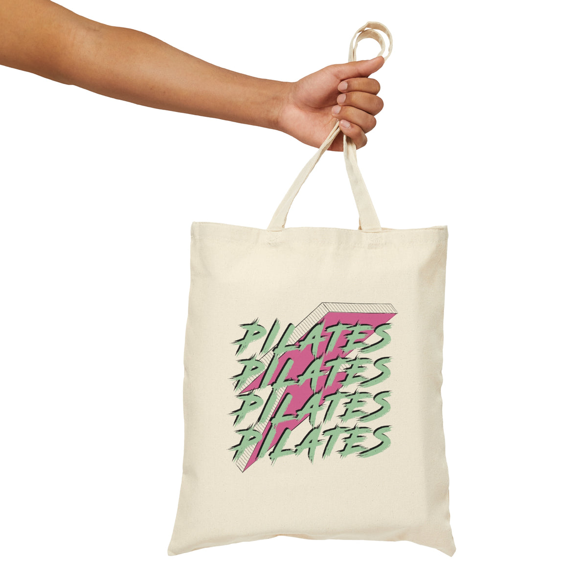 Lightning Canvas Tote