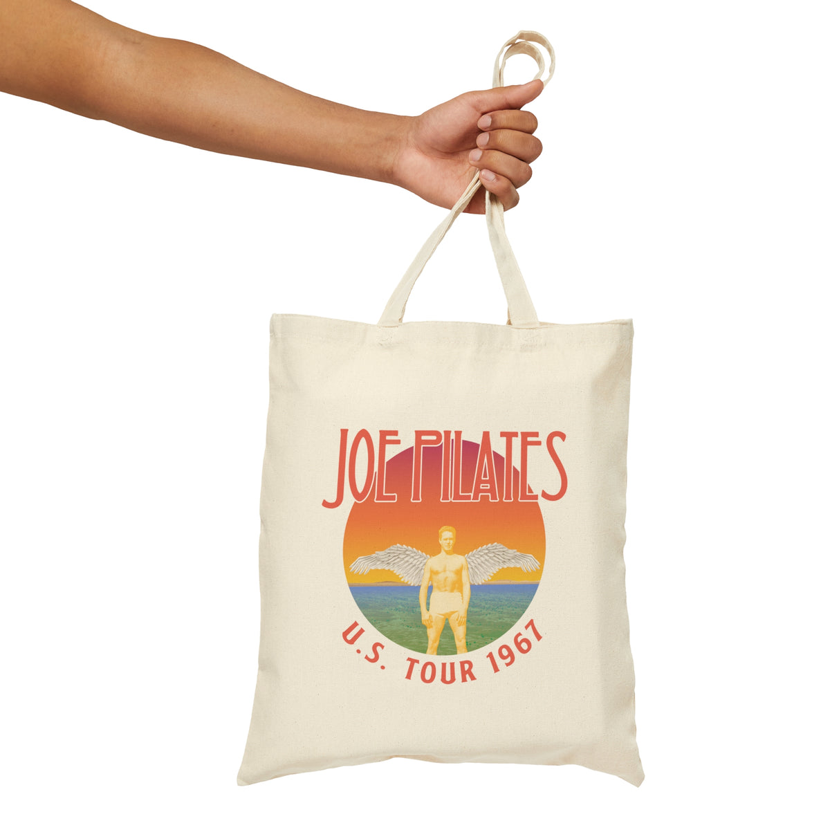 Joe Pilates Canvas Tote