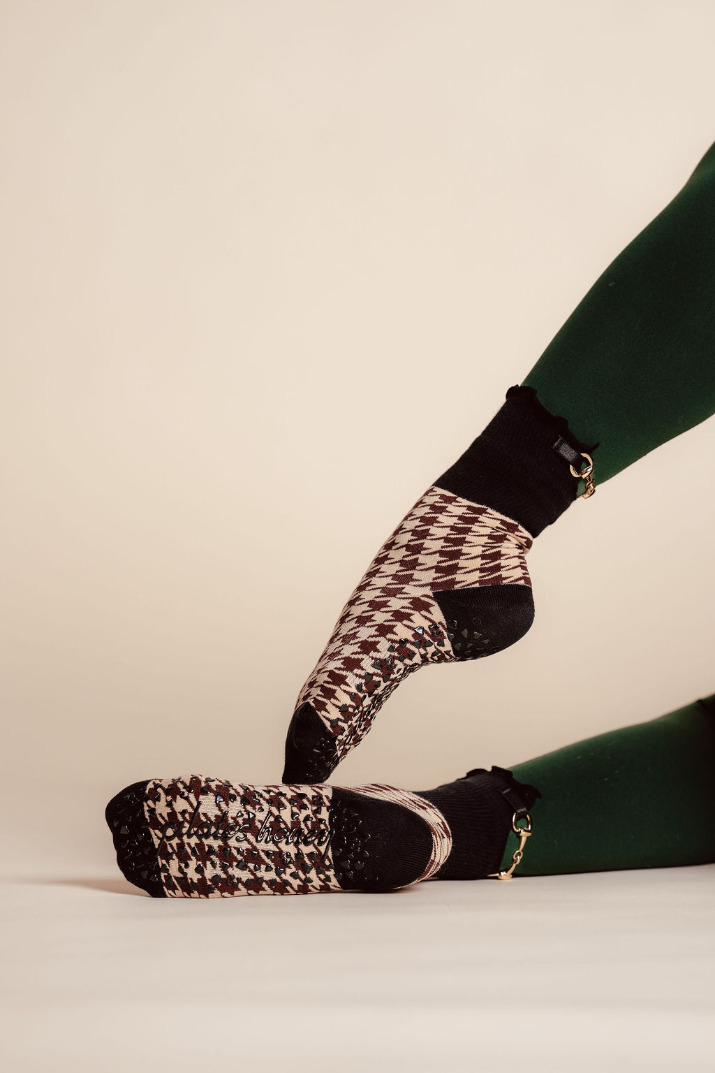 Hawthorne Ruffle Luxe Grip Sock