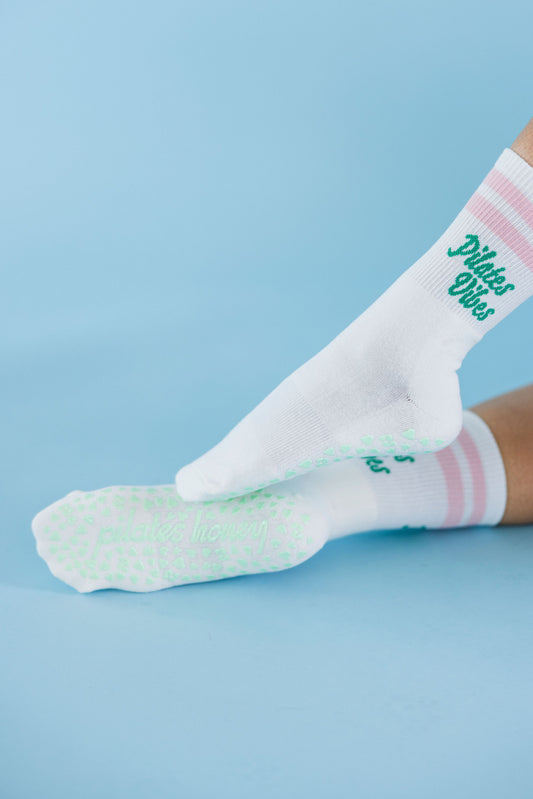 It's A Vibe Crew Grip Sock