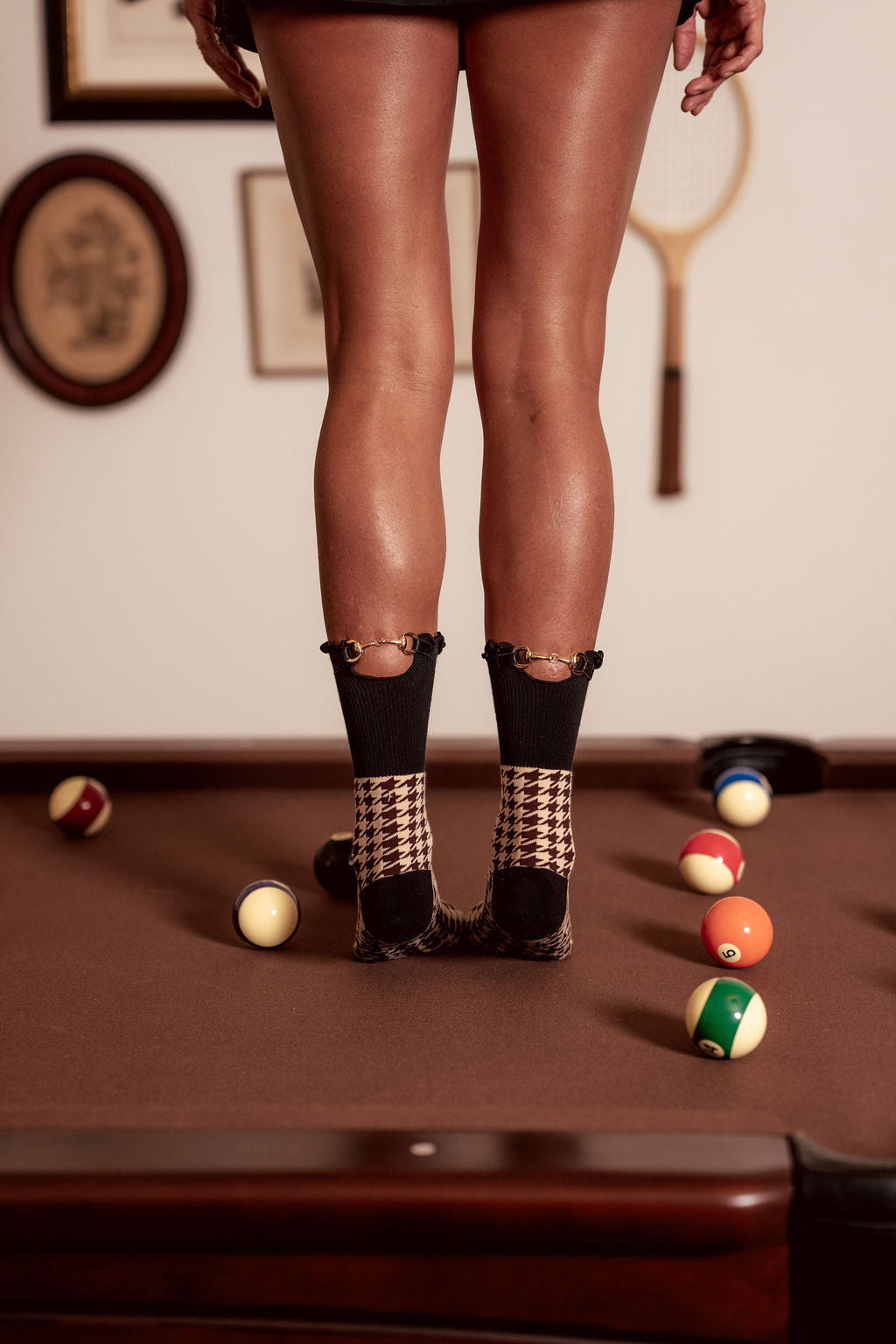 Hawthorne Ruffle Luxe Grip Sock