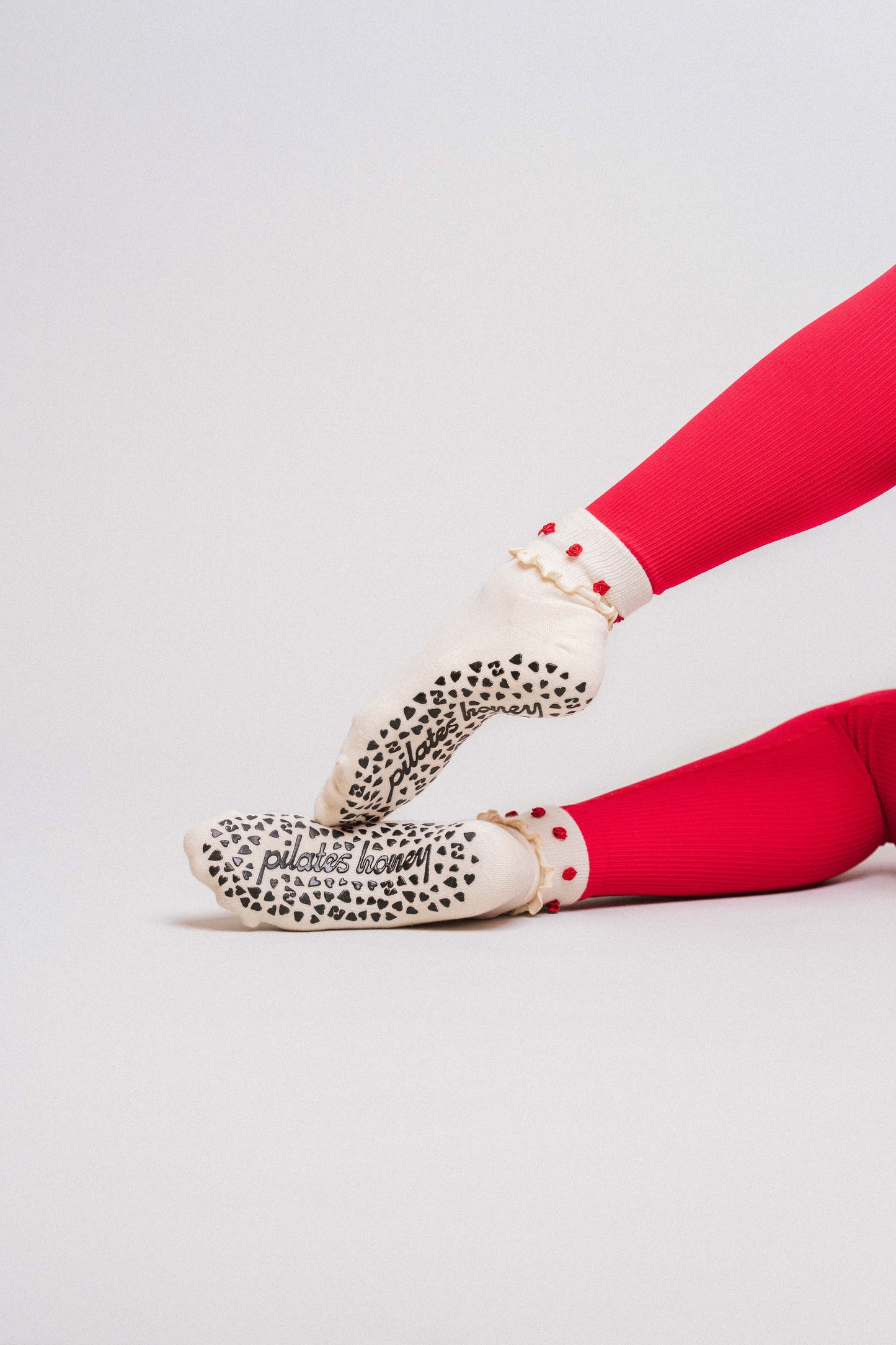 The Kennedy rose Foldover Ruffle Crew *Luxe Collection*