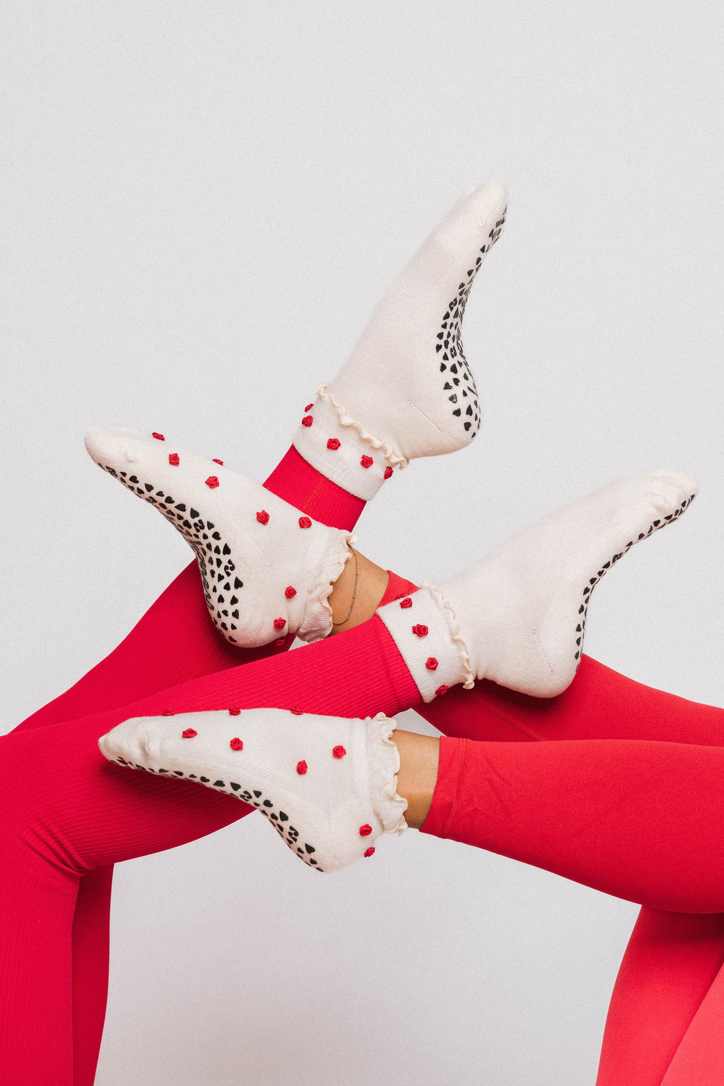 Rossette Ruffle Ankle *Luxe Collection*