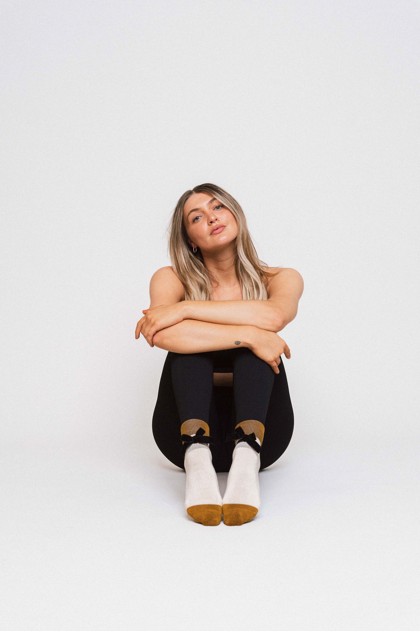 Velour Bow High Ankle *Luxe Collection*