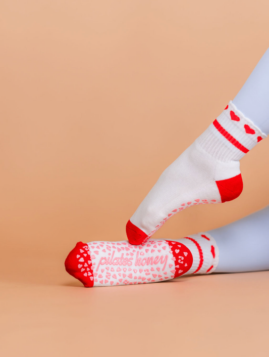 Sweetheart High Ankle Grip Socks