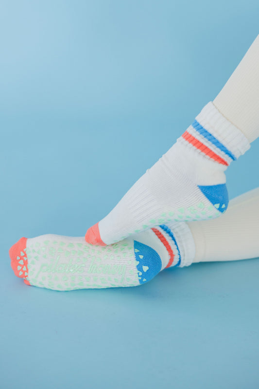 USA Stripes Vintage Crew Grip Sock