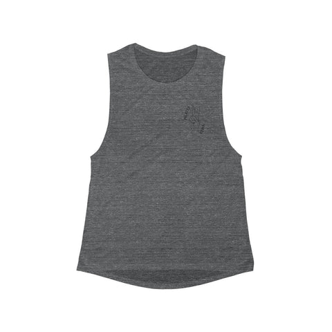 Pilates Vibes Flowy Scoop Muscle Tank