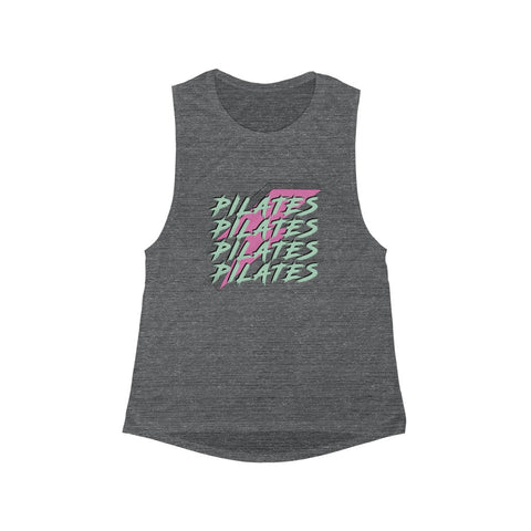 Lightning Flowy Scoop Muscle Tank