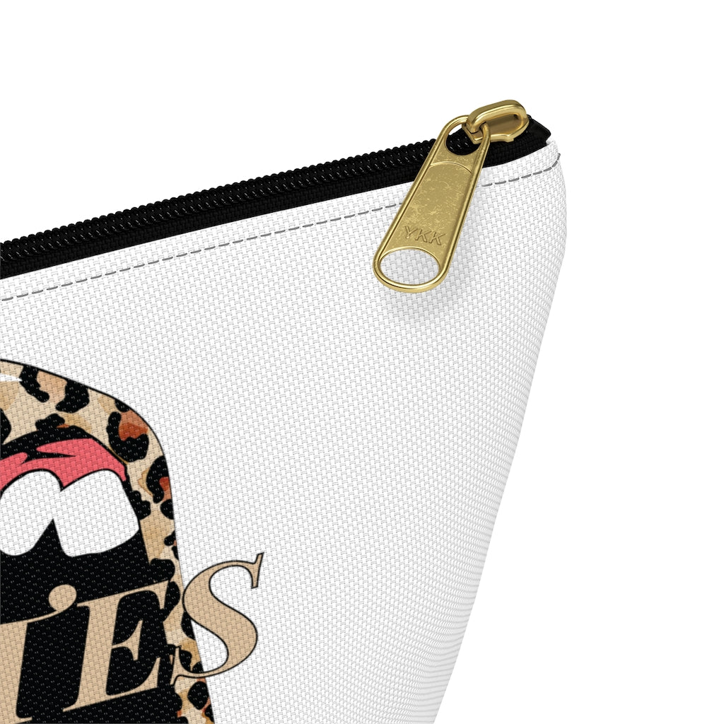 Leopard Mouth Zipper Pouch