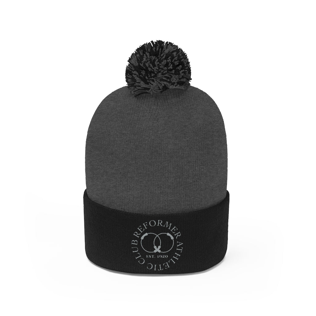 Reformer Athletic Club Pom Pom Beanie