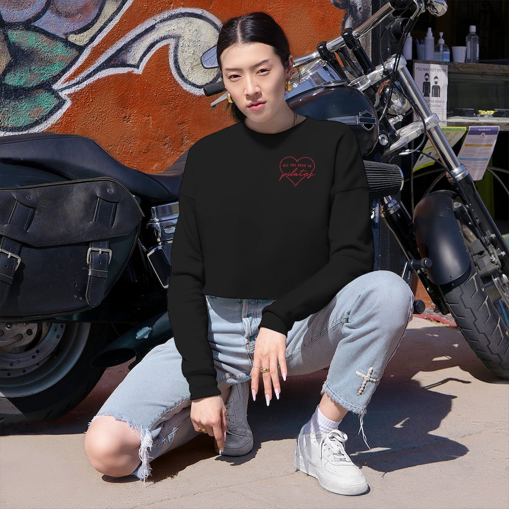 All You Need Cropped Sweatshirt