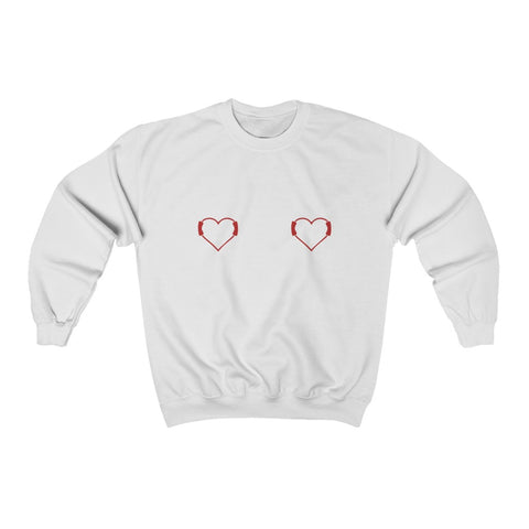 Magic Circle Hearts Crewneck Sweatshirt