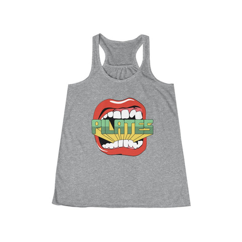 Pilates Scream Flowy Racerback Tank