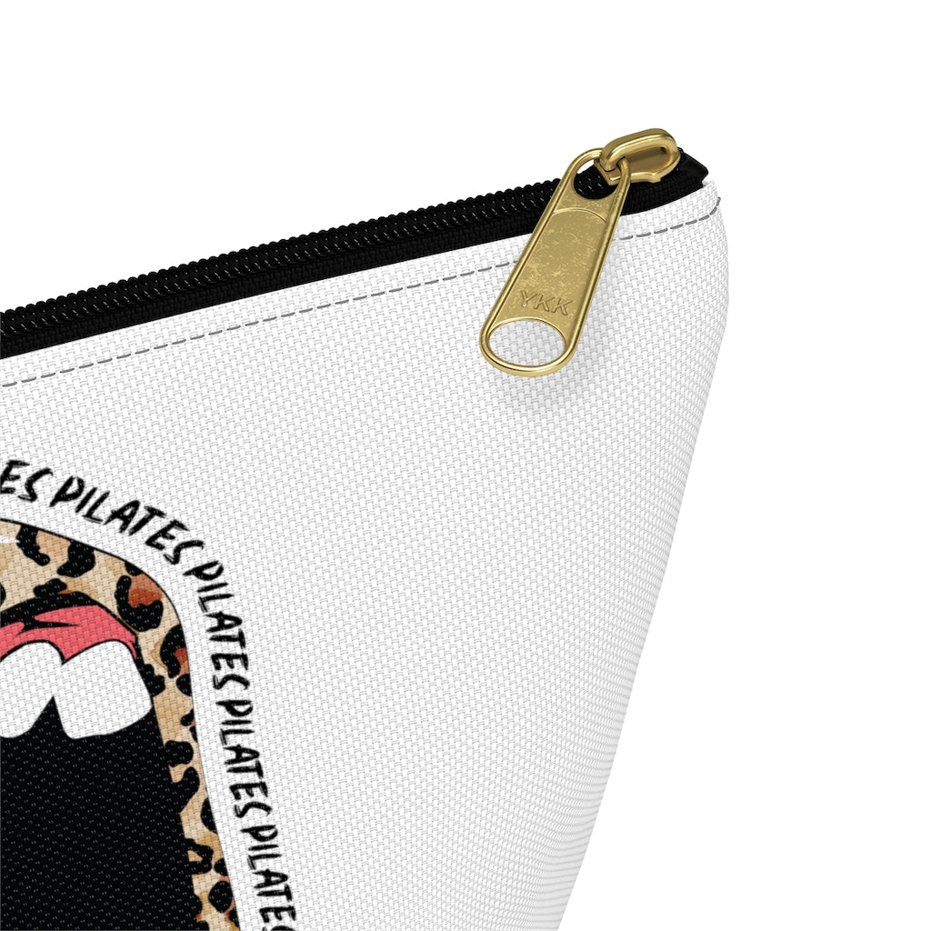 Leopard Lips Zipper Pouch