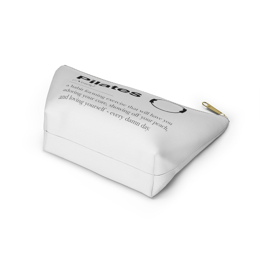 Pilates Definition Zipper Pouch