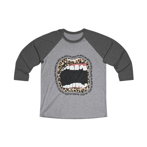 Leopard Lips 3/4 Raglan Tee
