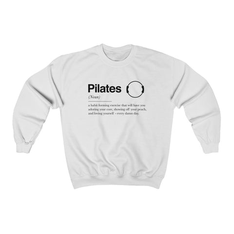 Pilates Definition Crewneck Sweatshirt